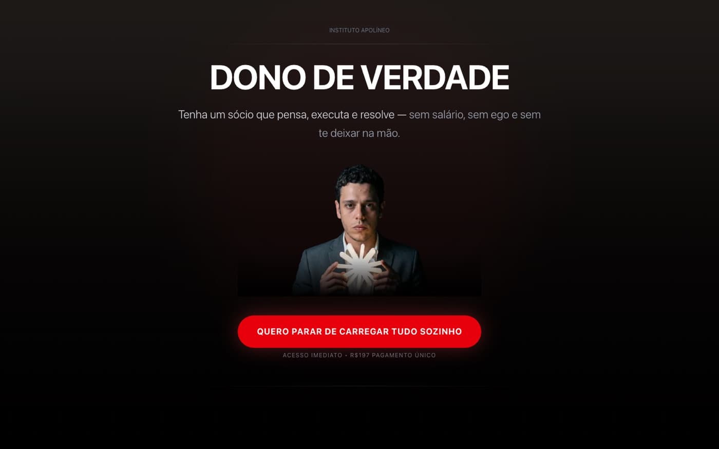 Dono de Verdade em operação